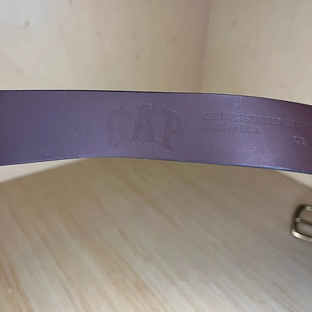 GAP Brown Belt with Gold Buckle